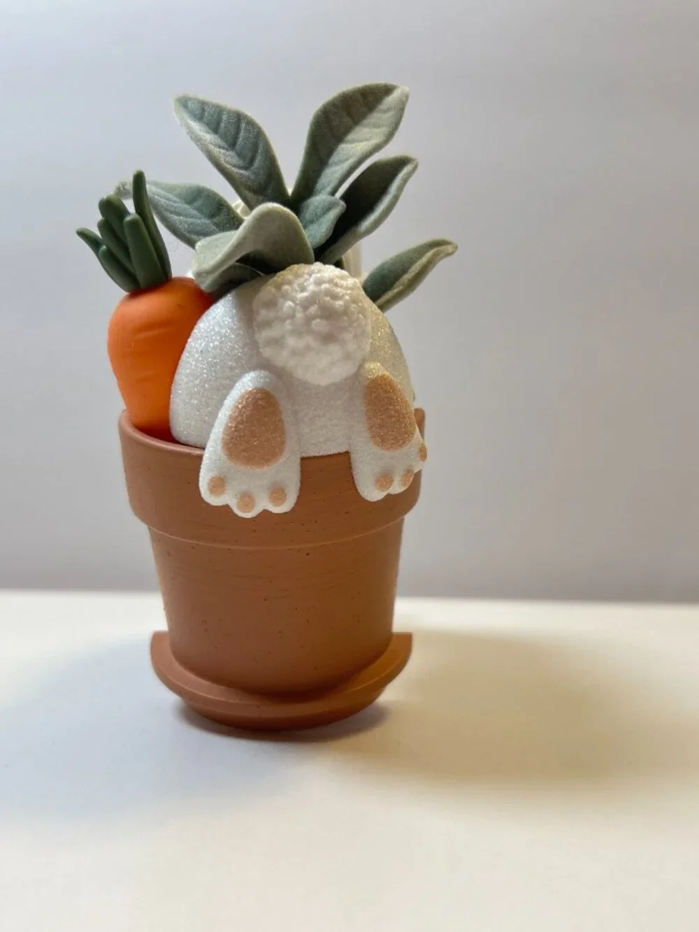 Bath & Body Works Wallflower Nighlight Bunny and Carrot in Pot Plug-in
